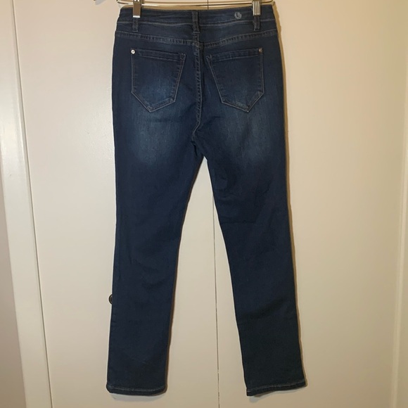 Kensie Jeans Tomboy Straight Leg Jeans Size 26 - Picture 3 of 9